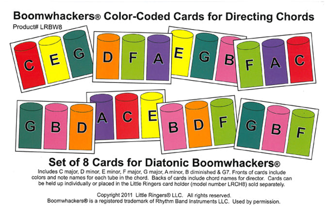 Boomwhackers® Chord Cards