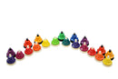 CHROMA-NOTES® Full 20-Note Desk Bell Set & Carrying Case (CNDB-20PK)