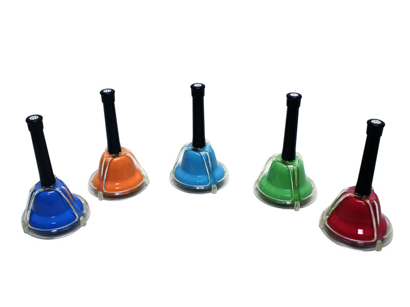KIDSPLAY® 5-Note Chromatic Add-On Combined Hand/Desk Bell Set (RB107C)
