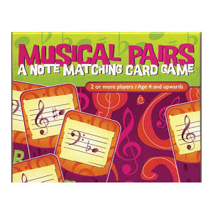 Musical Pairs Card Game
