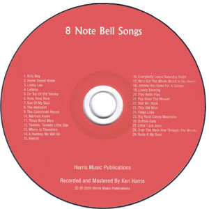 8-Note Bell Songs CD ONLY Accompaniment
