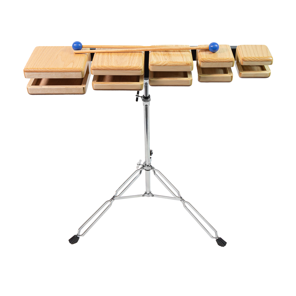 Templars Block Instruments Deluxe Wood Temple Blocks