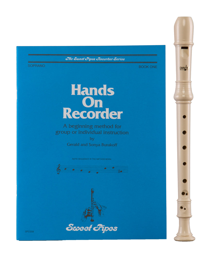 Canto / Hands On Recorder Package Ivory (CR101I/SP2358)
