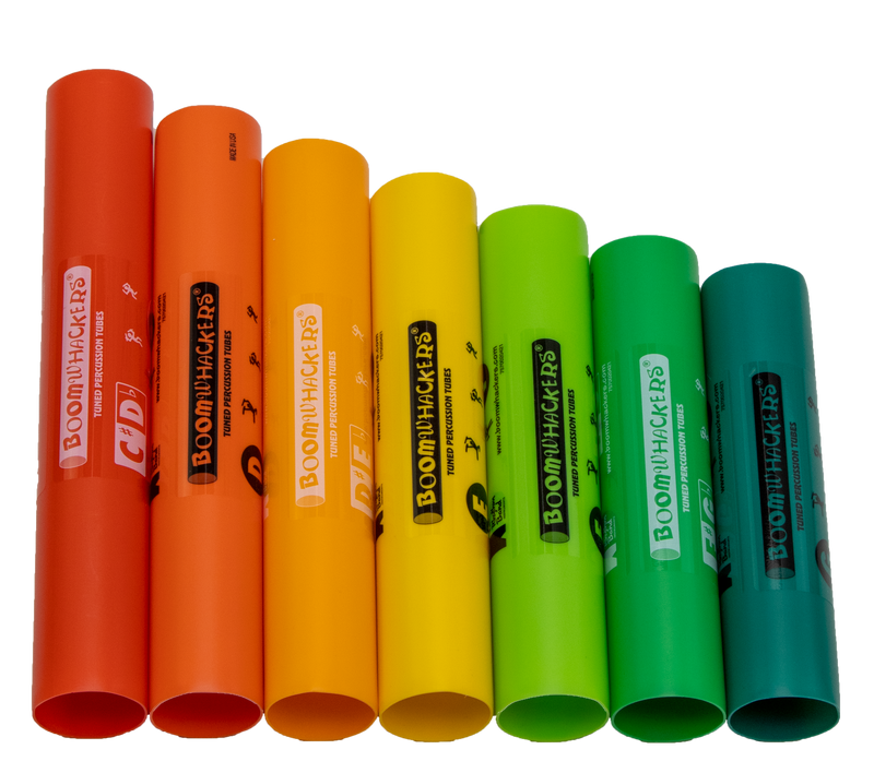Boomwhackers® 7-Note Treble Extension Set (BWEG)
