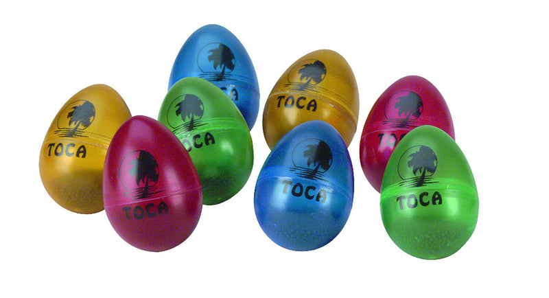 Toca Percussion Egg Shakers, Set of 10