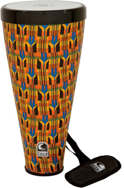 TOCA TFLEX-3K Flex Drum with Strap KENTE 3本セット フレックスドラム Toca Percussion Flex Drum w⁄ Strap (TFLEX-)