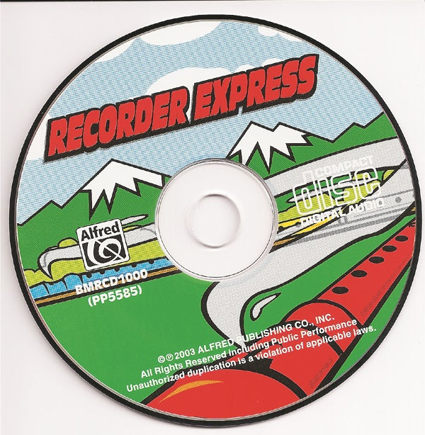 Recorder Express, Accompaniment CD
