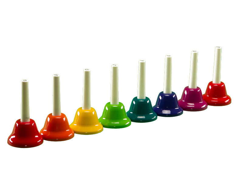 CHROMA-NOTES® 8-Note C Major Diatonic Hand Bell Set (CNHB-D)