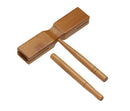 Bamboo Flat Tick Tock Block with Striker