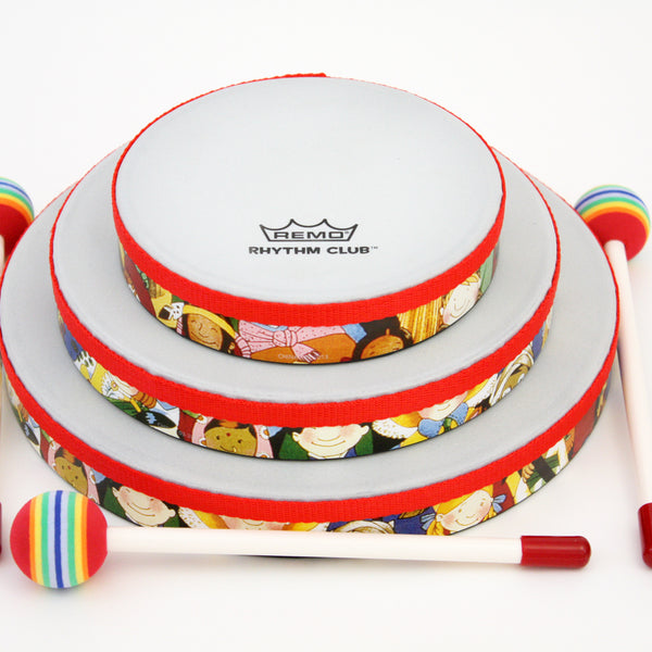 Rhythm Club® Hand Drums, set of 3