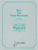 Bach for Three Recorders, arr. Whitney