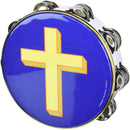 Remo 8" Praise Tambourine - Gold Cross